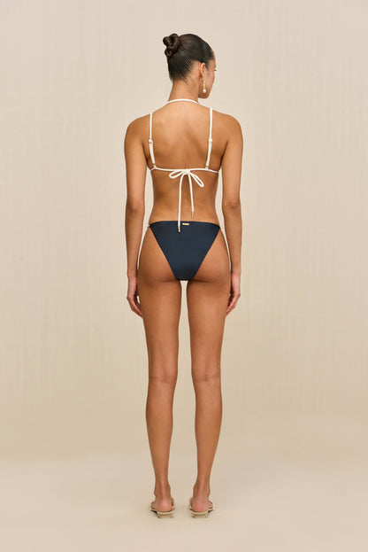 CHRISSY BIKINI TOP - DEEP LAKE