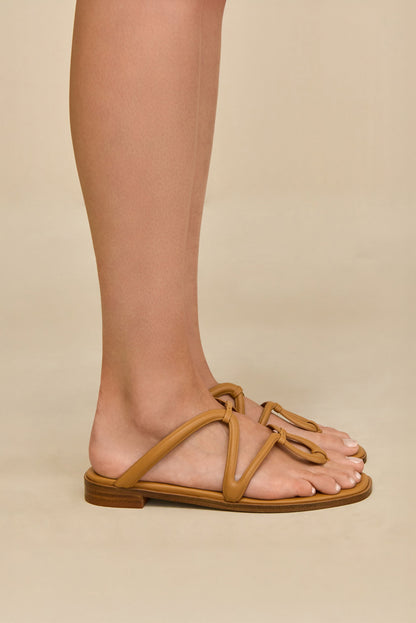 ESTEE SANDAL - TOASTED CARAMEL