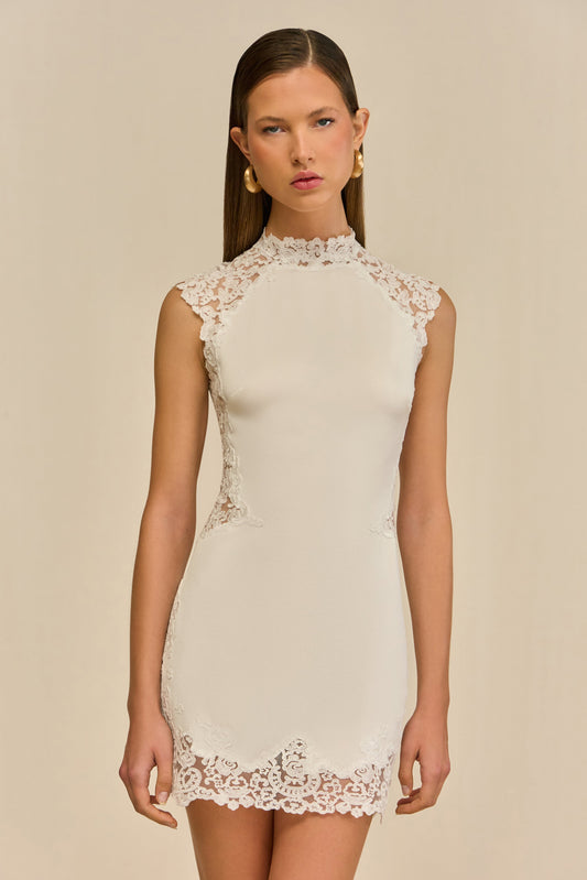 RITI DRESS - OFF WHITE