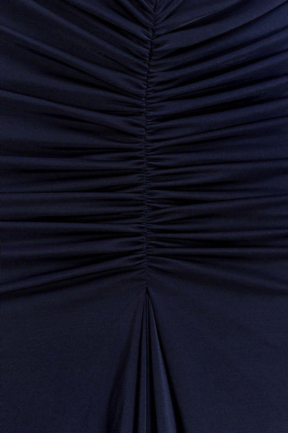 Roisin Slinky Maxi Dress - Navy