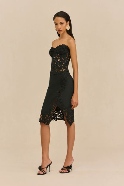 ZAIRE TOP - BLACK