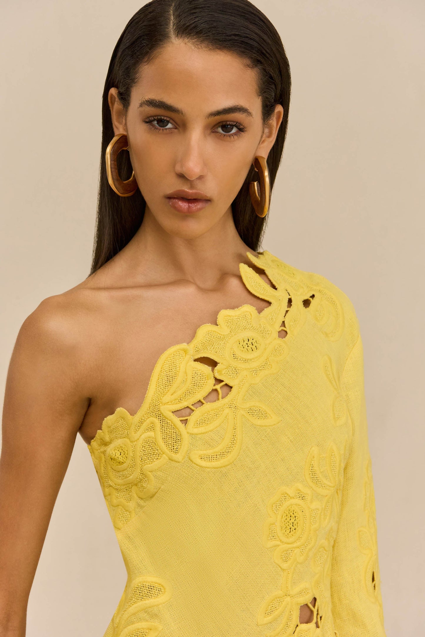MARLENA DRESS - CANARY