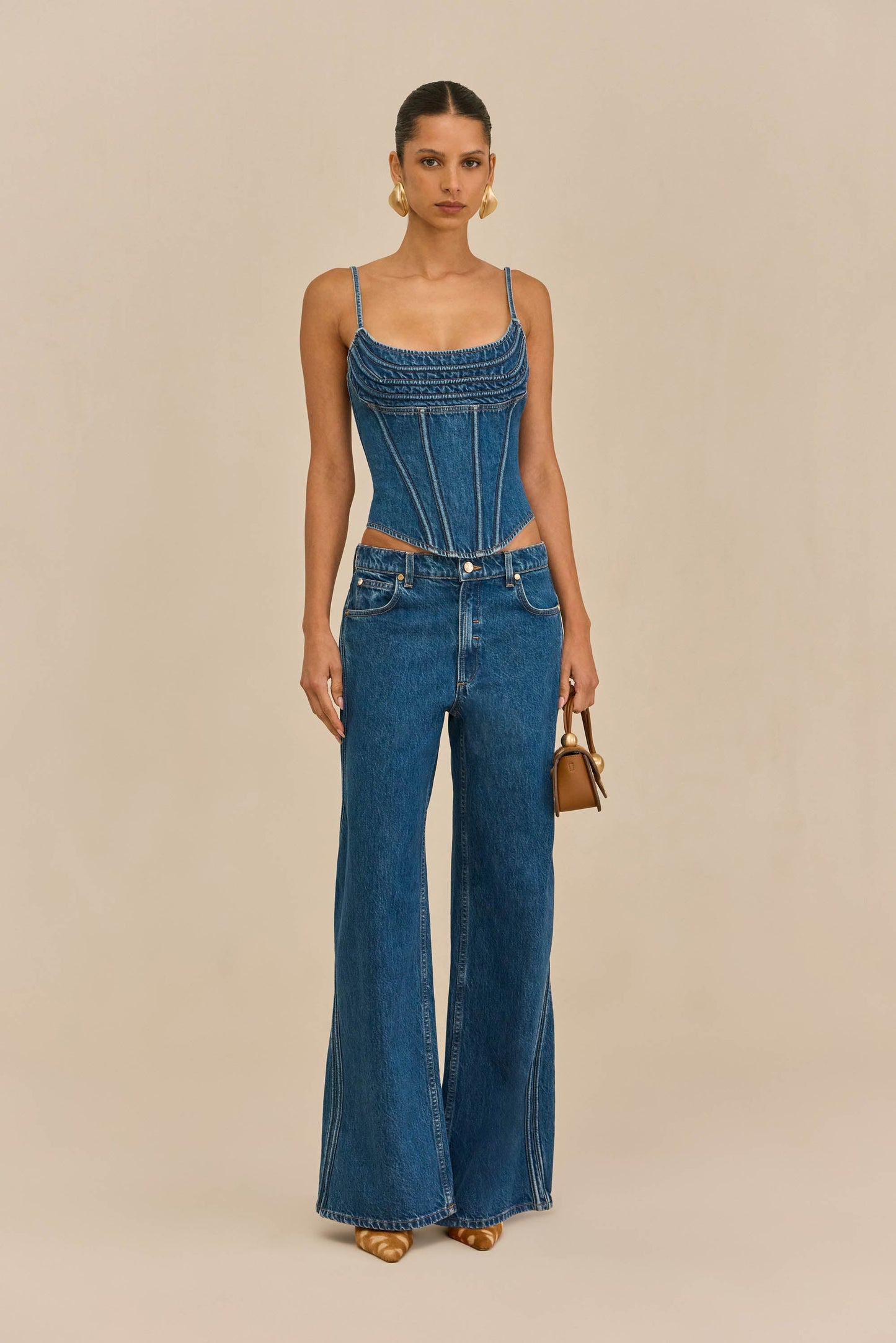 CHIYA TOP - 80S BLUE