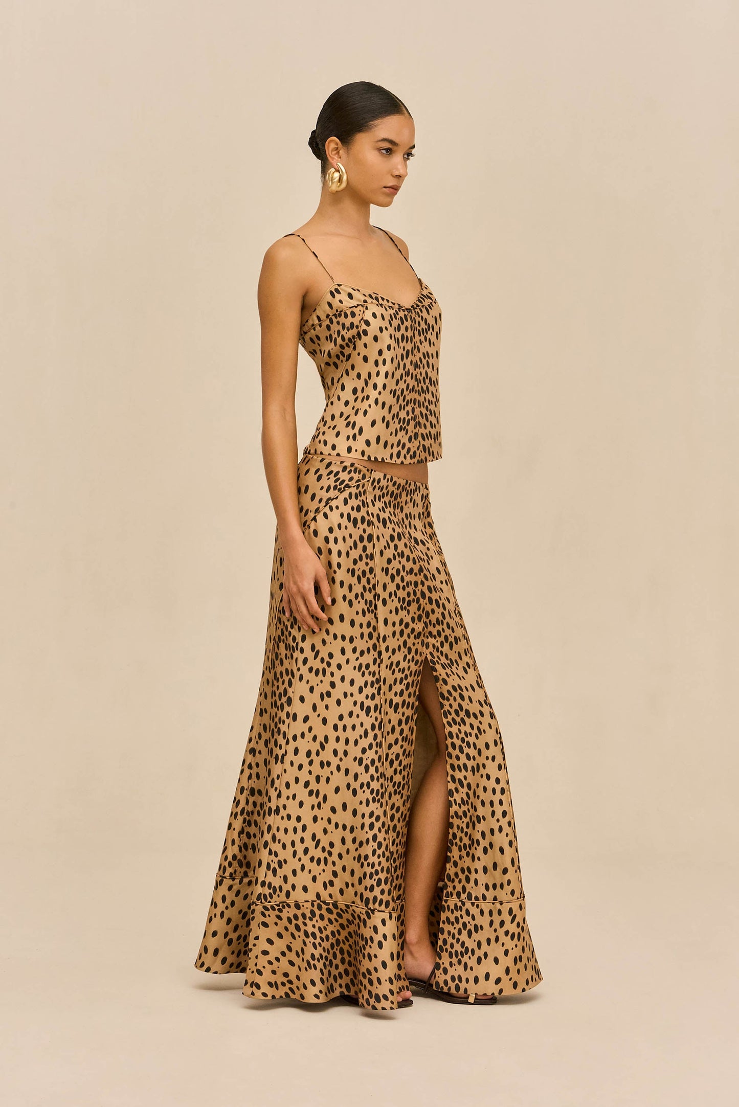 SPENCER SKIRT - CHEETAH