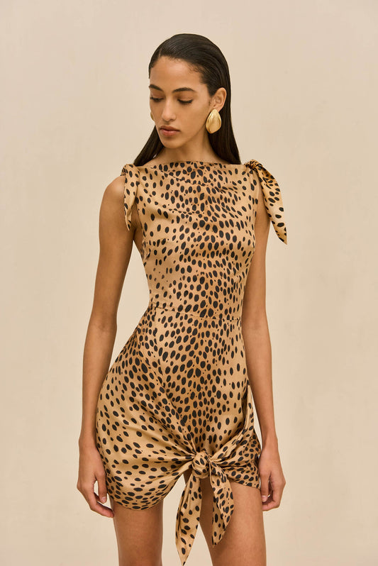 ISMA DRESS - CHEETAH