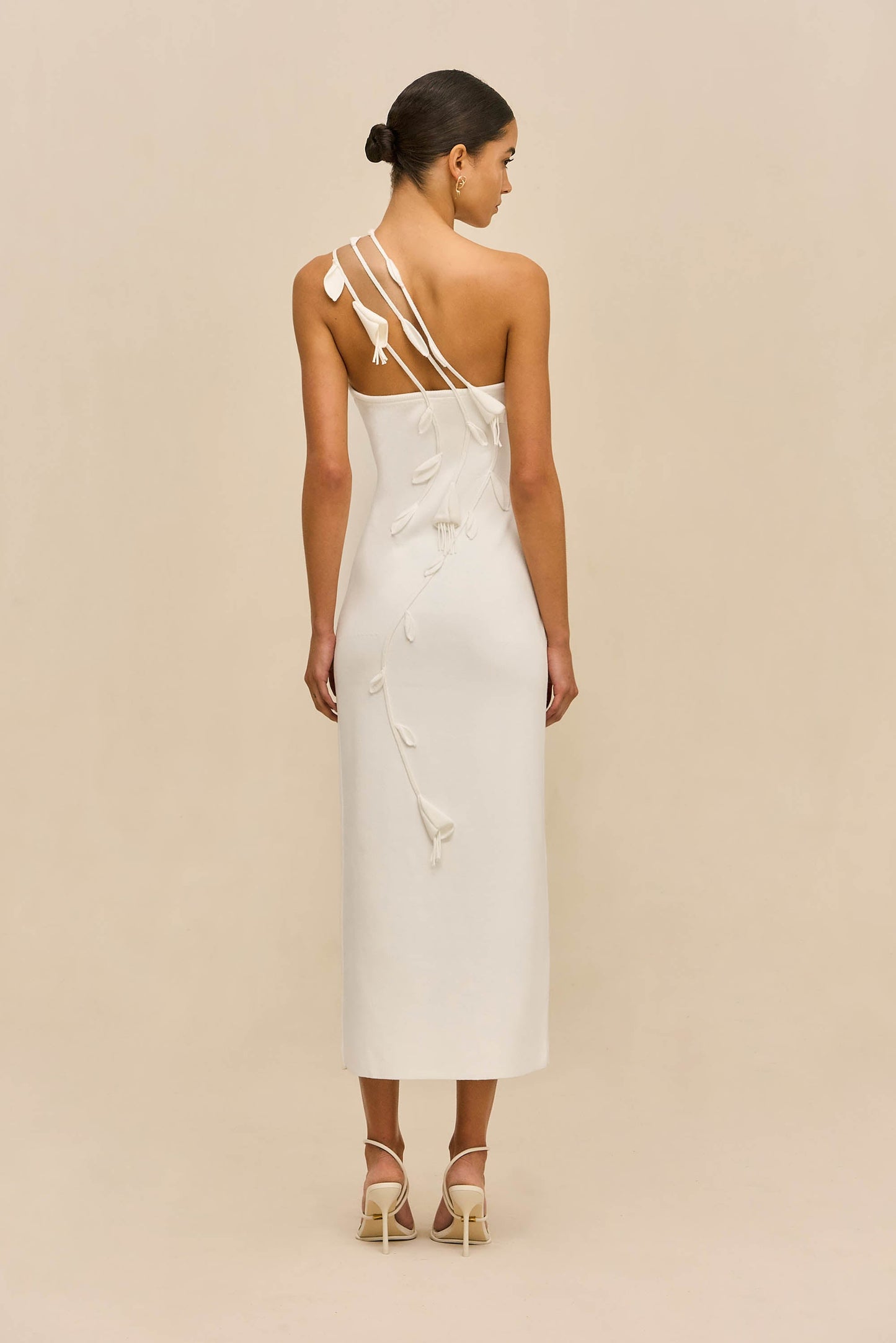 JILLY KNIT DRESS - OFF WHITE