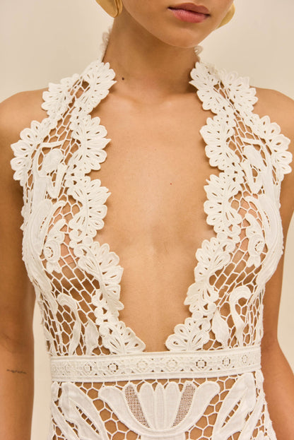 GEMINI GOWN - OFF WHITE