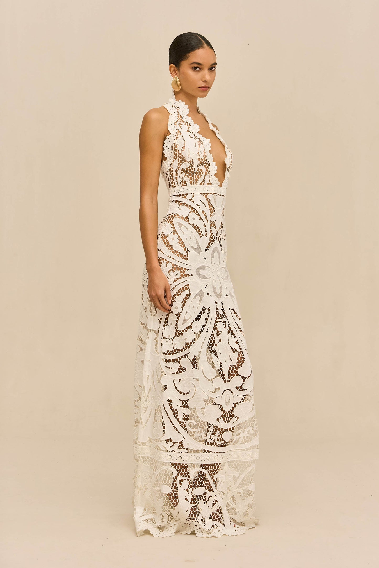 GEMINI GOWN - OFF WHITE