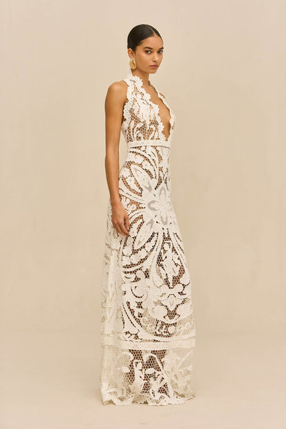 GEMINI GOWN - OFF WHITE
