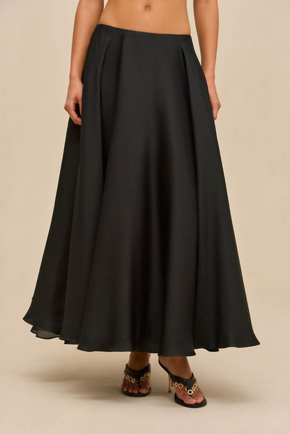 CYRENE SKIRT - BLACK