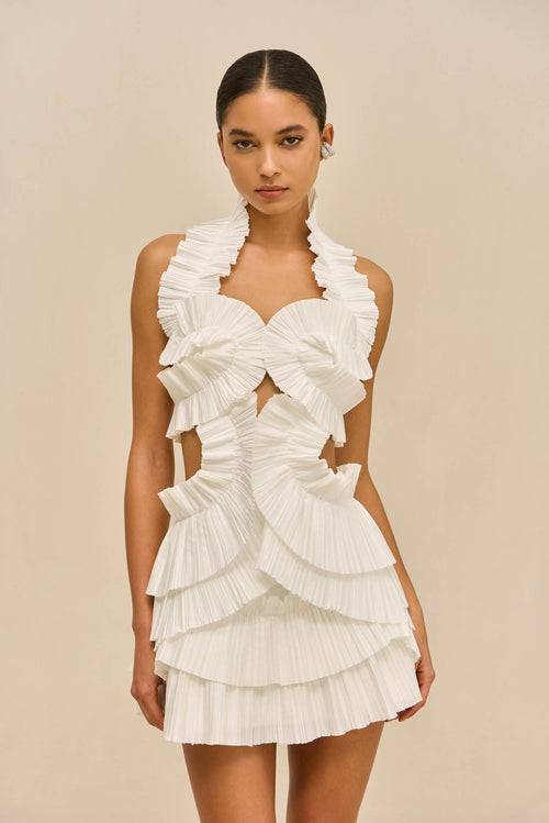 RIJU DRESS - OFF WHITE