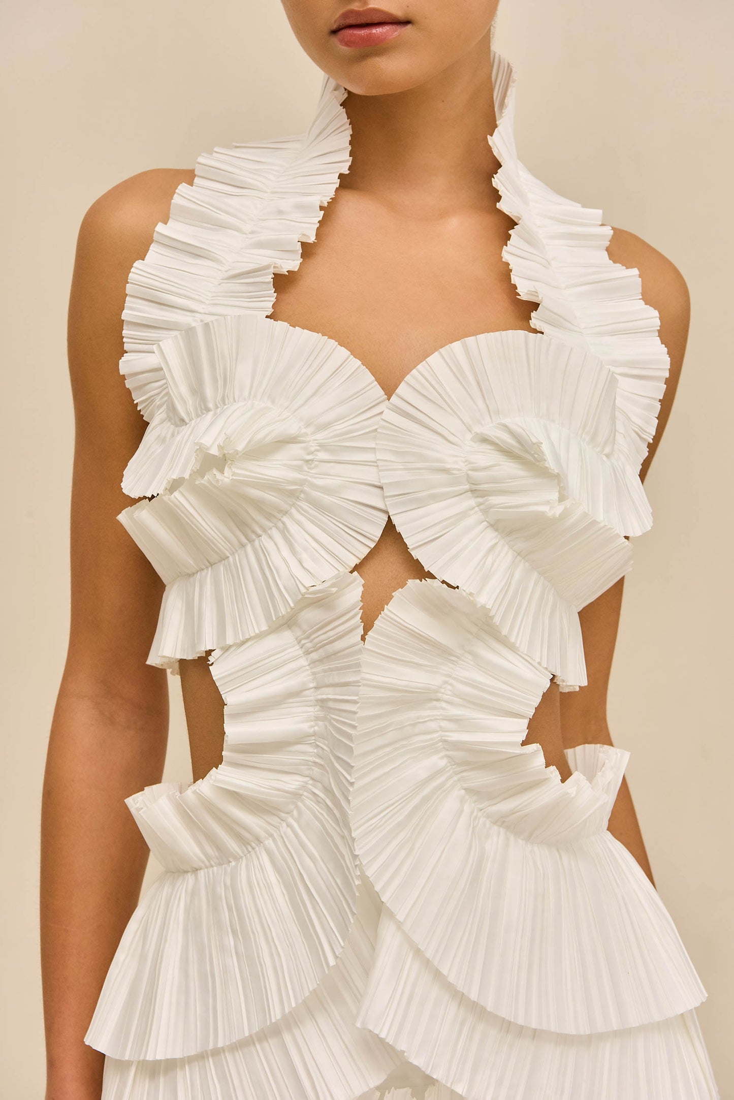 RIJU DRESS - OFF WHITE