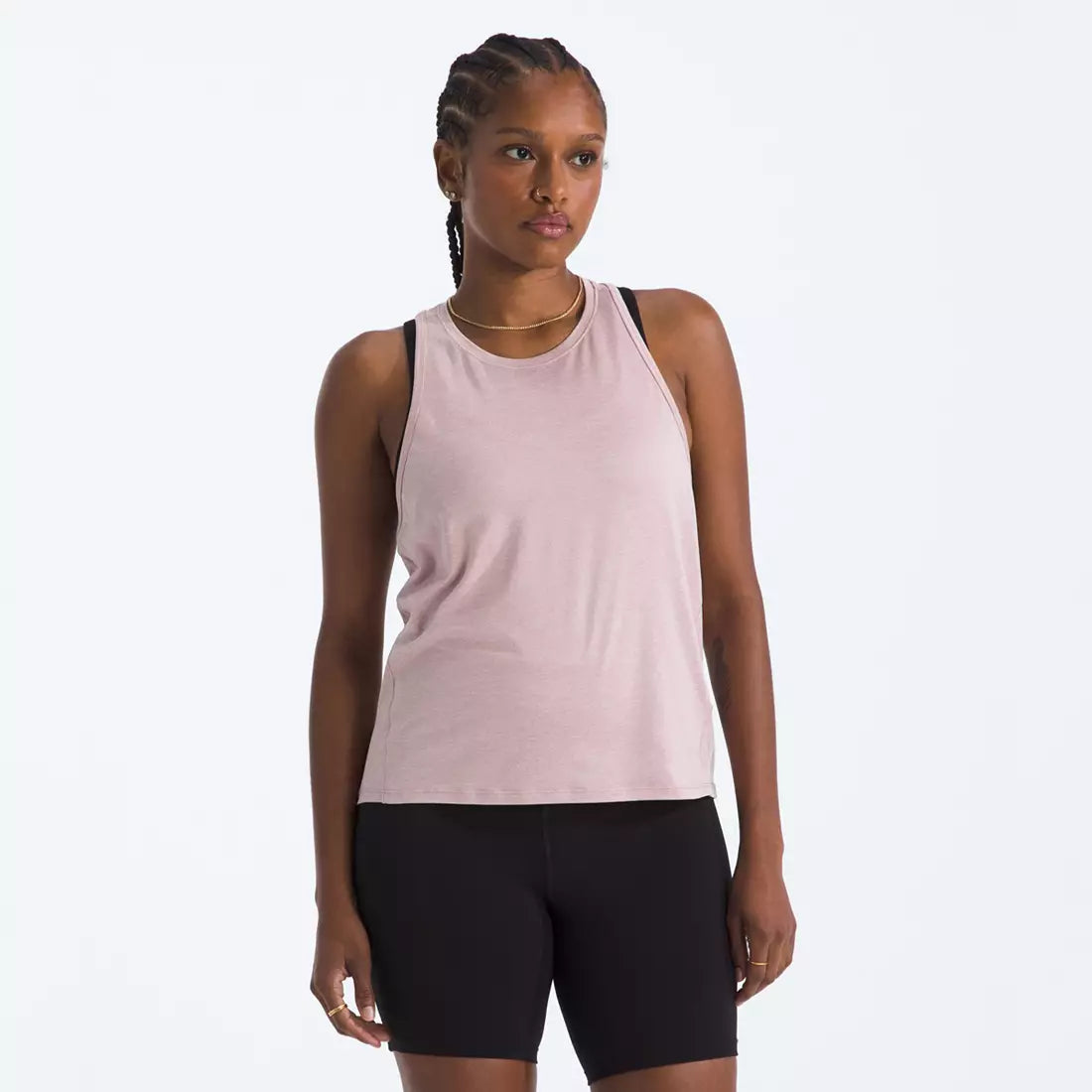Women's Tri-Blend Tank | Metal Pink White Heather