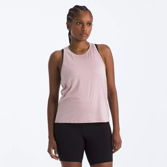 Women's Tri-Blend Tank | Metal Pink White Heather
