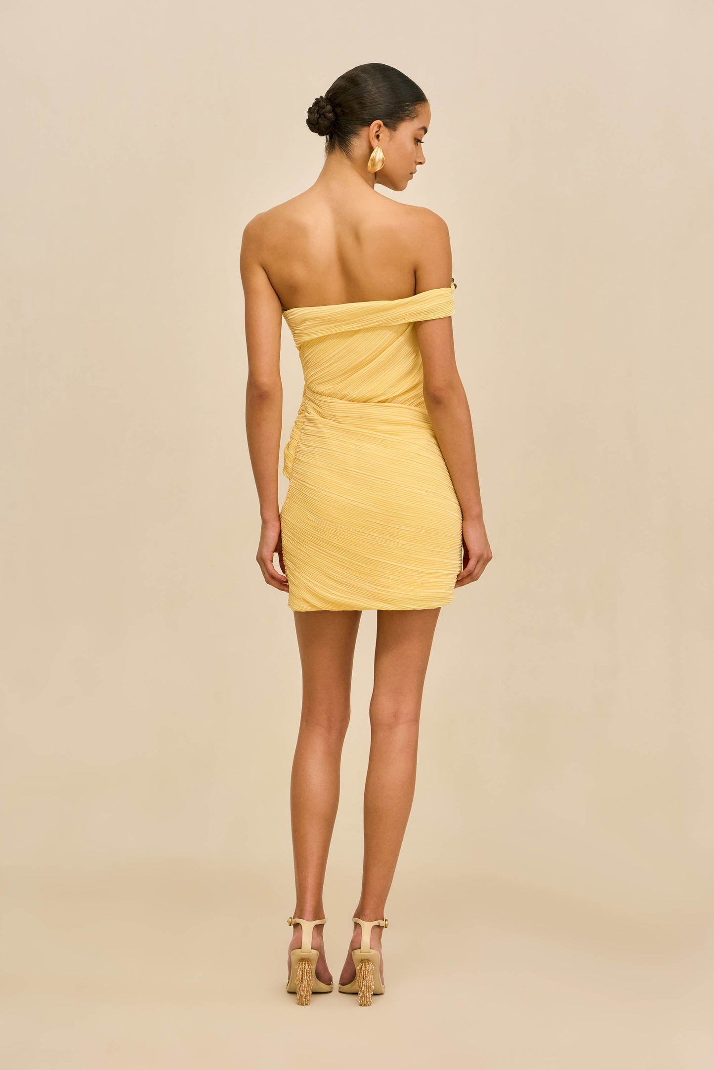AHRA DRESS - DAFFODIL