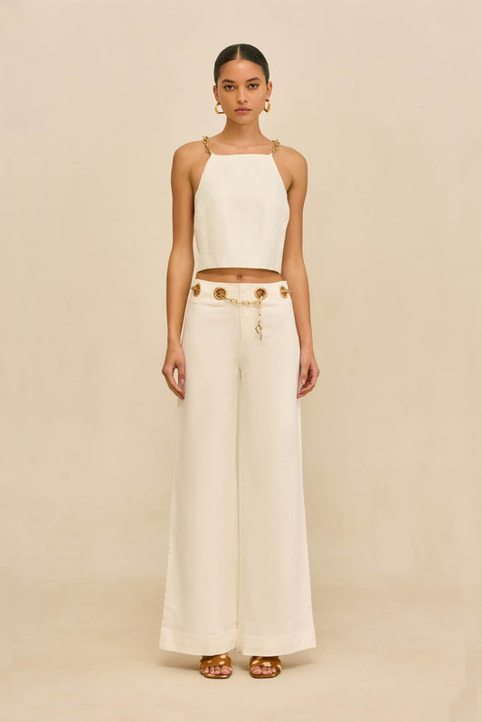 SYDNEY PANT - OFF WHITE