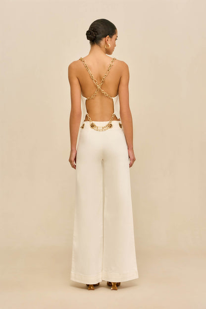 SYDNEY PANT - OFF WHITE