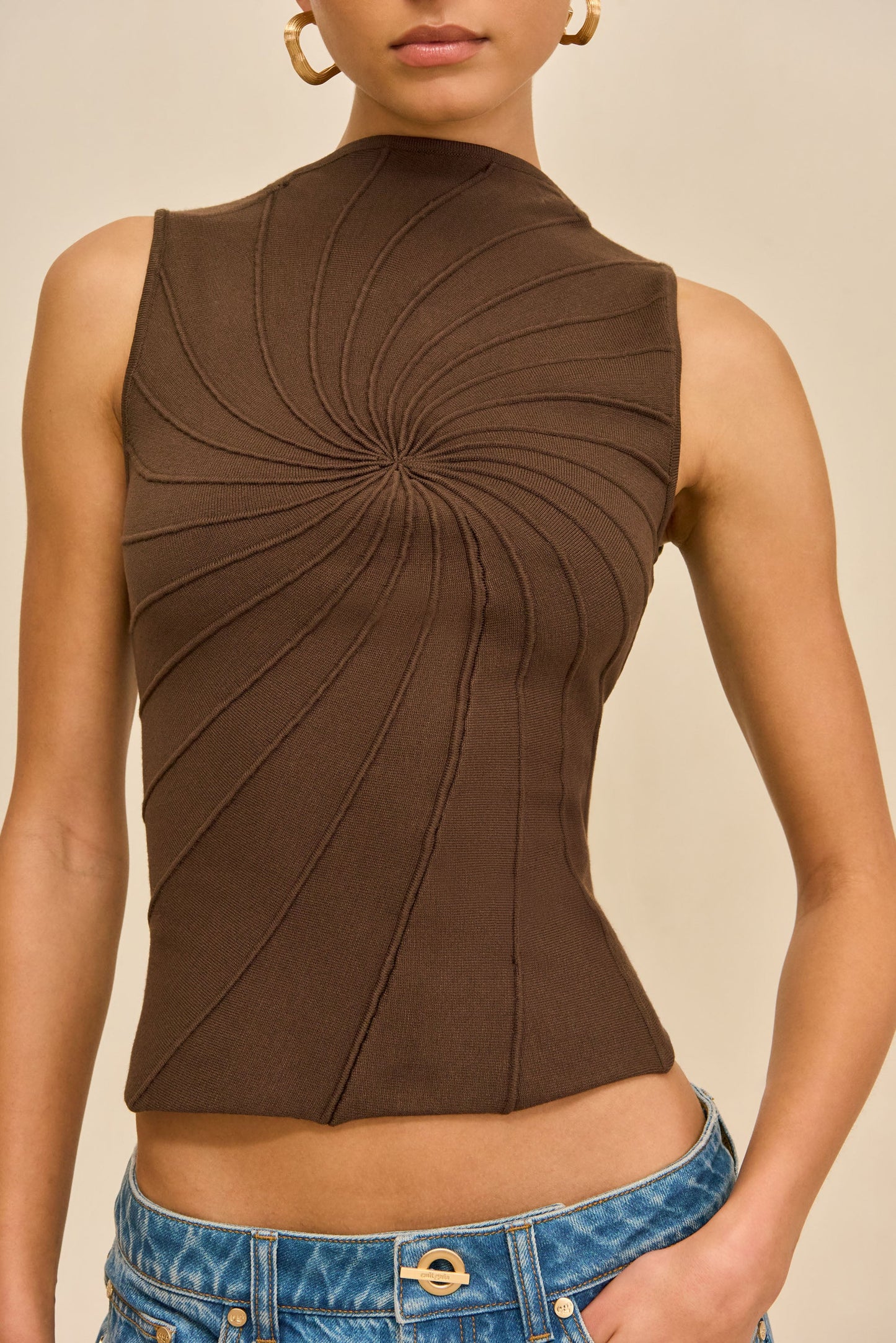 MICAH KNIT TOP - LUWAK