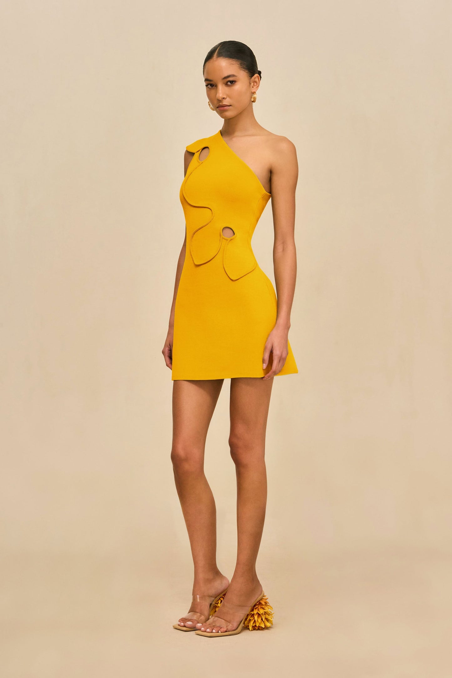 LABELLA KNIT DRESS - MARIGOLD