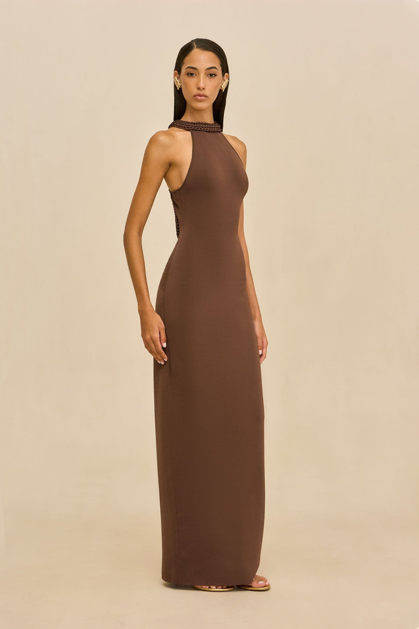 CASSIDY KNIT GOWN - LUWAK