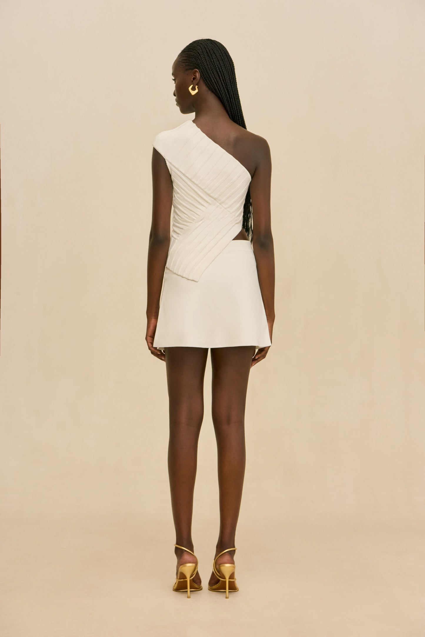 ANDERSON KNIT TOP - OFF WHITE