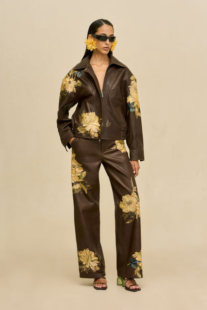 PABLO LEATHER PANT - LUWAK