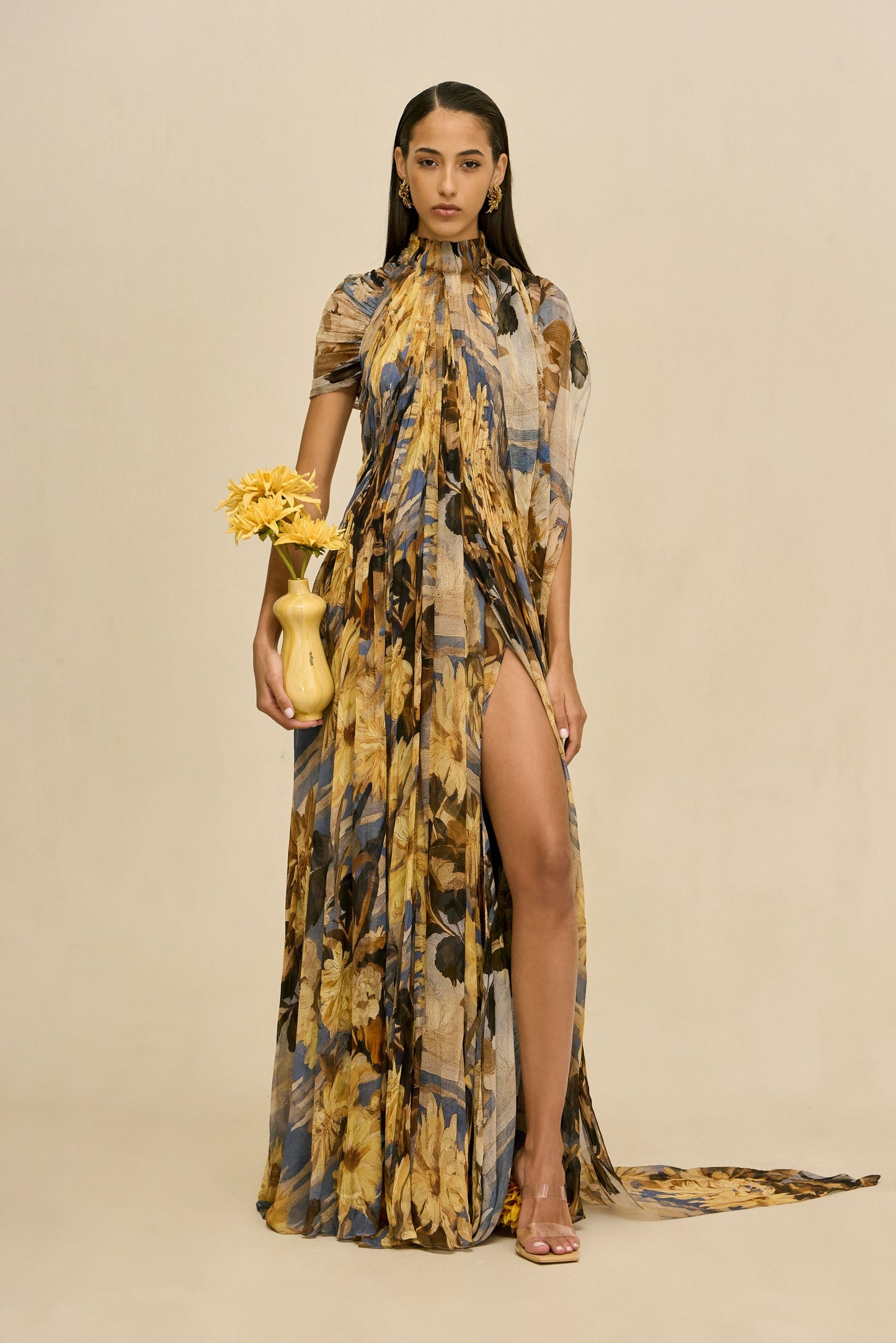 EMMITT GOWN - WILD DAHLIA