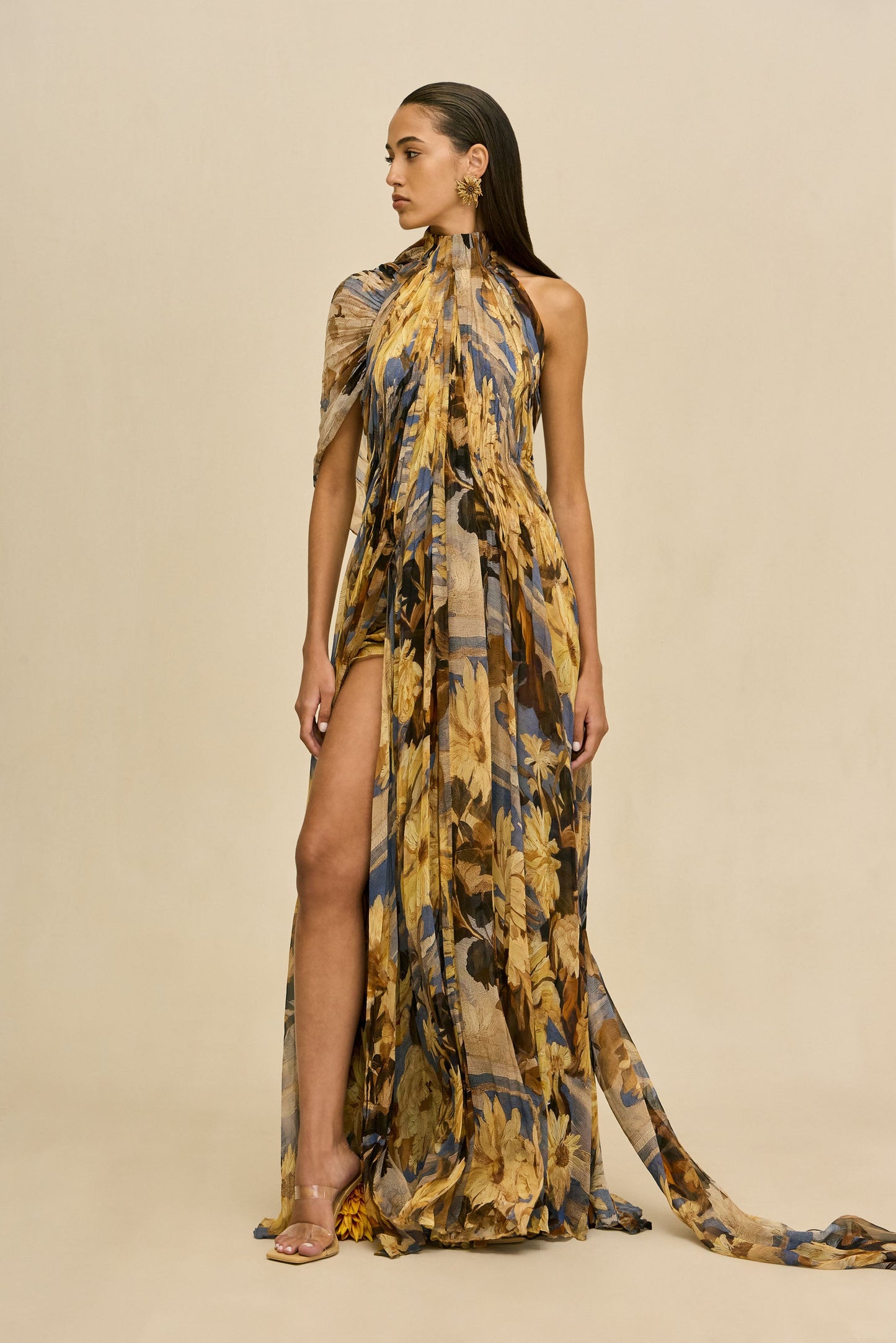 EMMITT GOWN - WILD DAHLIA