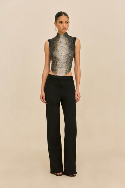 TARAJI TOP - BLACK