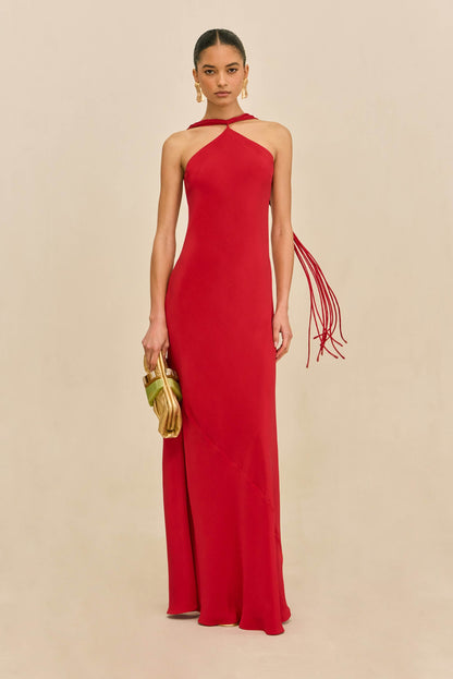 PHEOBE GOWN - MERLOT