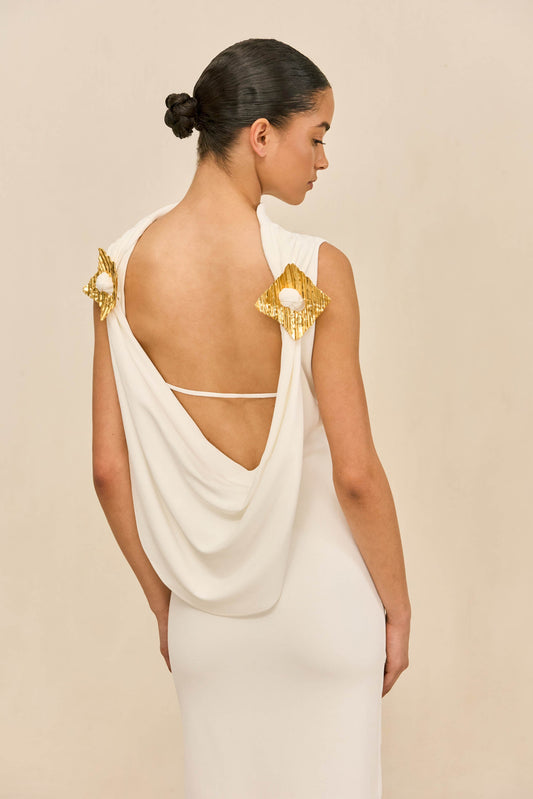 DEDEE DRESS - OFF WHITE
