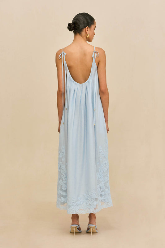 MAGDA DRESS - COASTAL