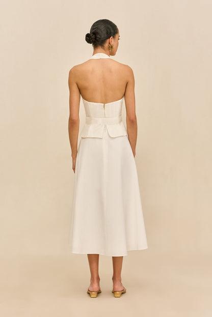 ELY SKIRT - OFF WHITE