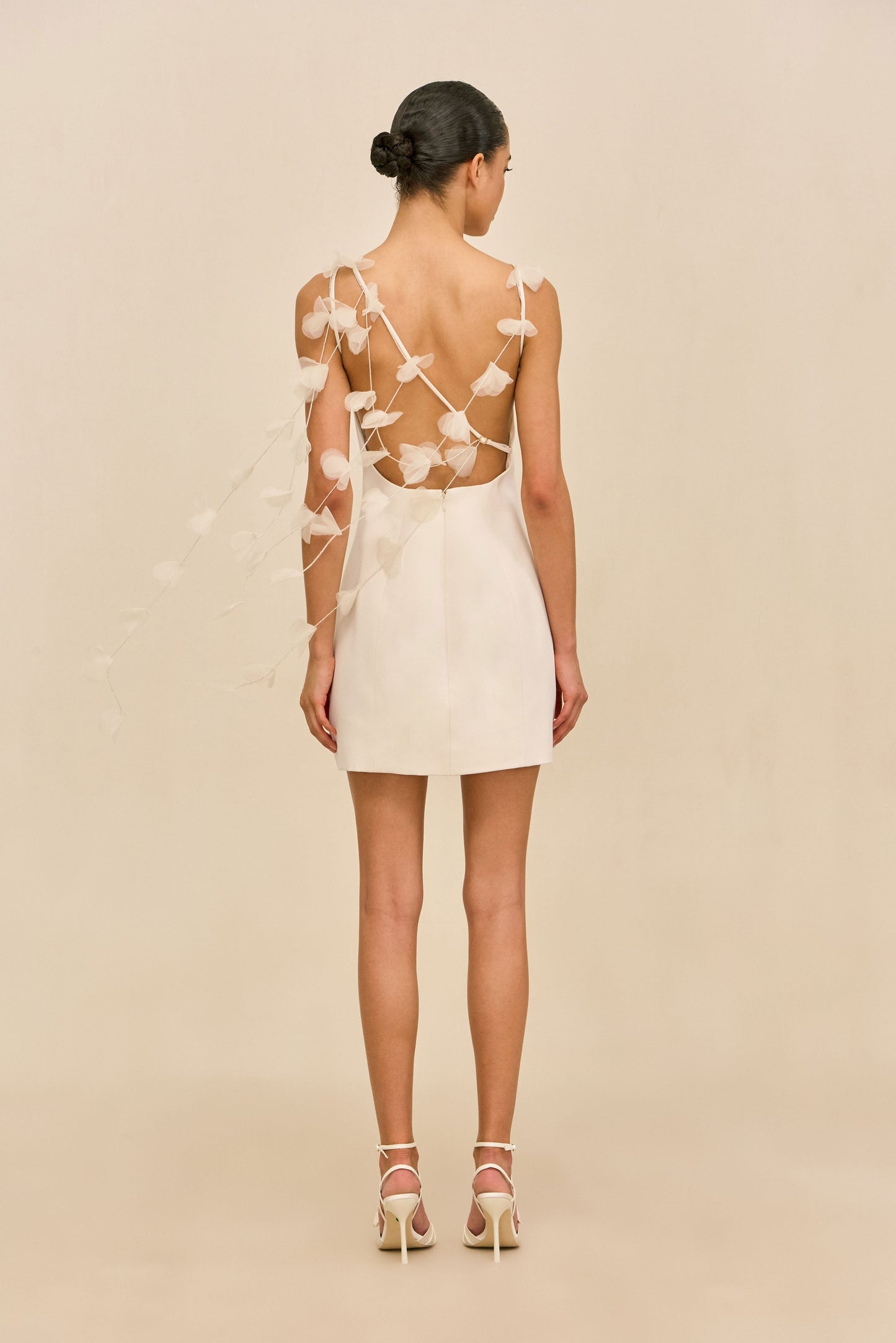 TARA DRESS - OFF WHITE