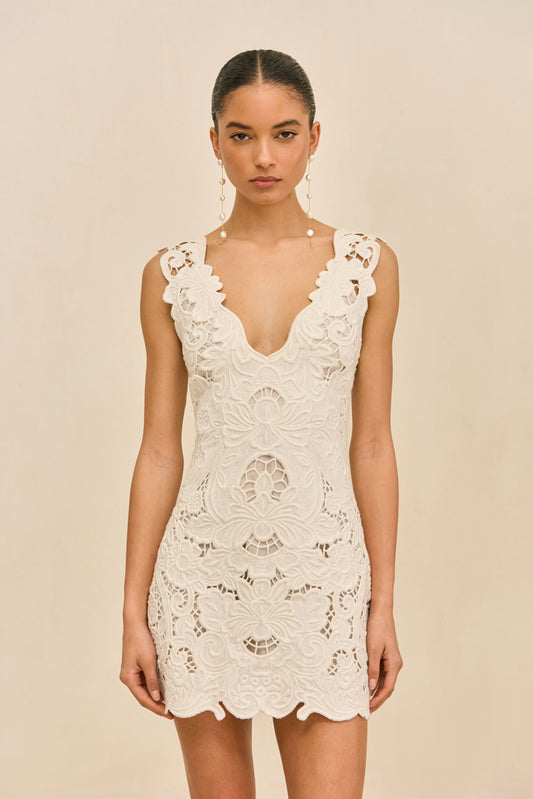 FIRA DRESS - OFF WHITE