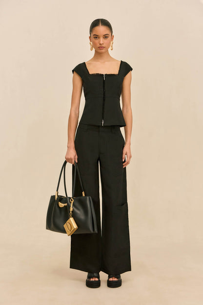 CELESTIA TOP - BLACK