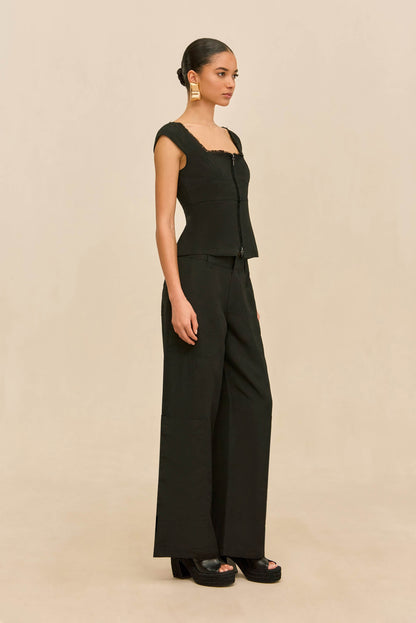 CELESTIA TOP - BLACK