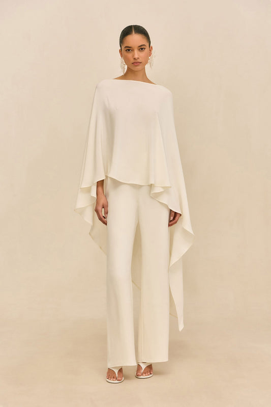 SARA PANT - OFF WHITE