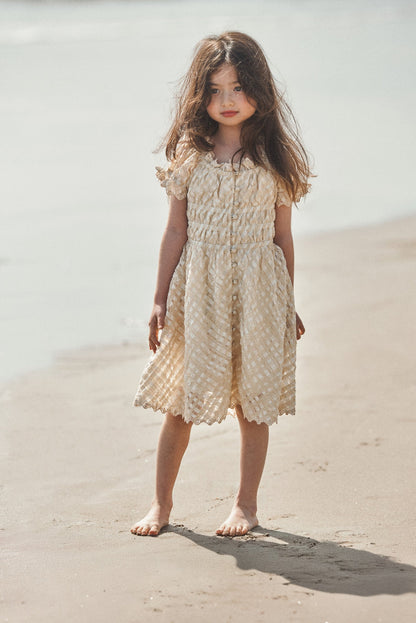 KIDS LEYO DRESS - SESAME MULTI