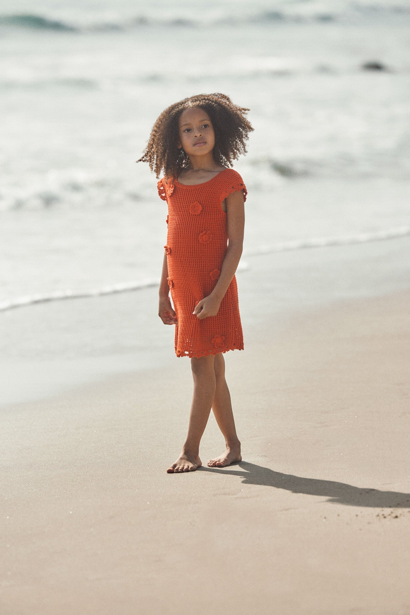 KIDS JANIE DRESS - CANYON