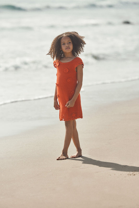 KIDS JANIE DRESS - CANYON
