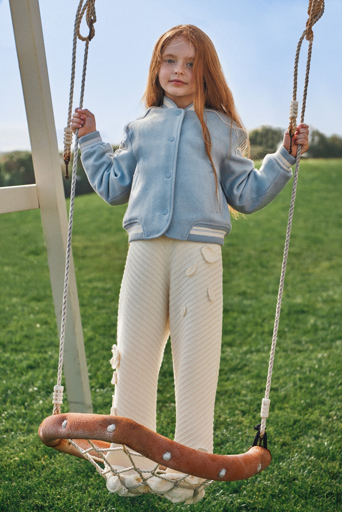 KIDS CALMA JACKET - DUSTY BREEZE
