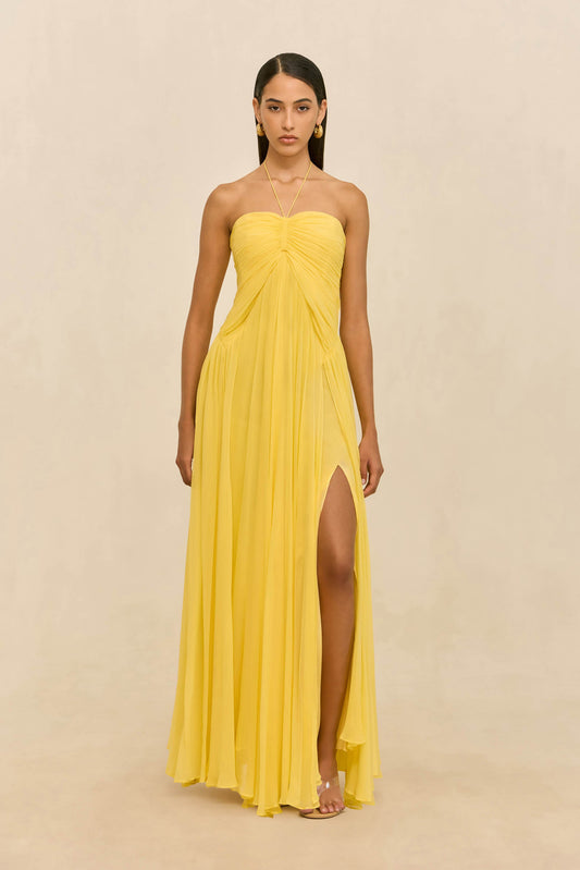 RITZ GOWN - CANARY