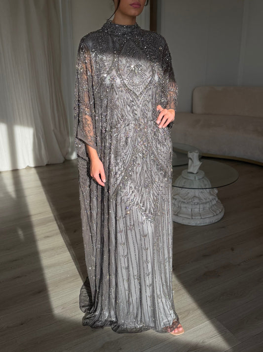 The Denala dress grey