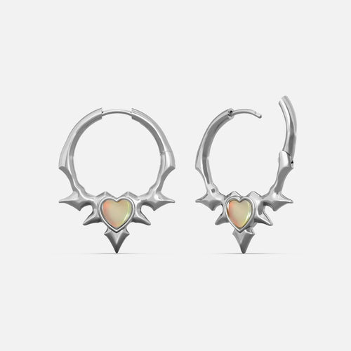 BLAZING HEART EARRINGS