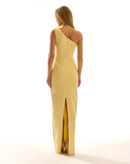 The Rozerin dress yellow