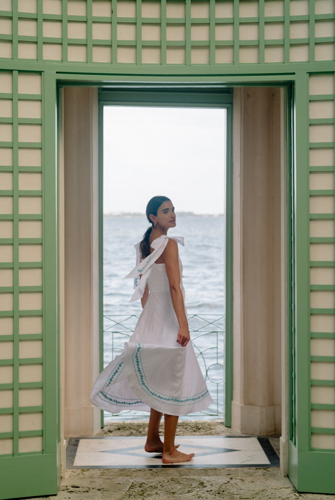 Fanm Mon x Minnow Women's Tie Knot Dress