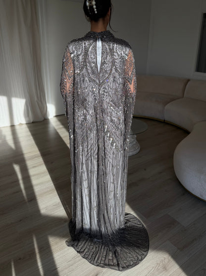 The Denala dress grey