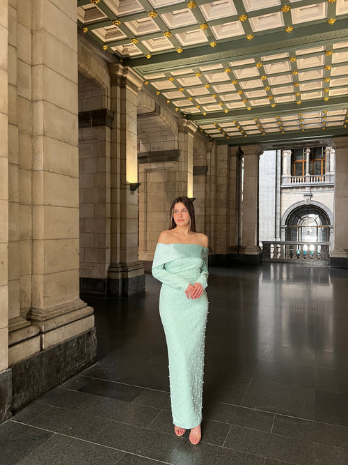 The Deana dress mint