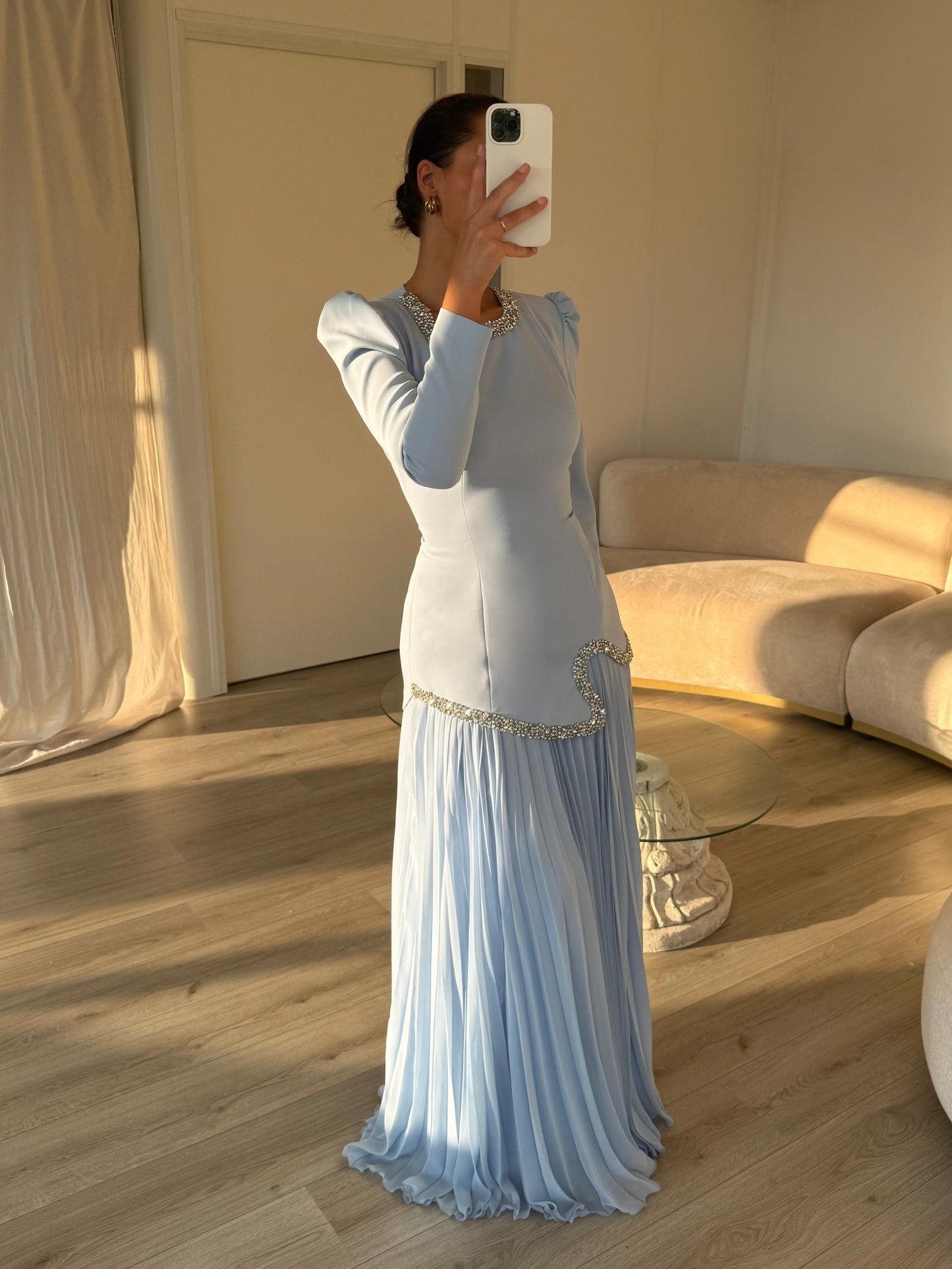 The Elyanna suit baby blue